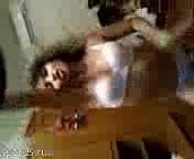 Girl dancing like Shakira