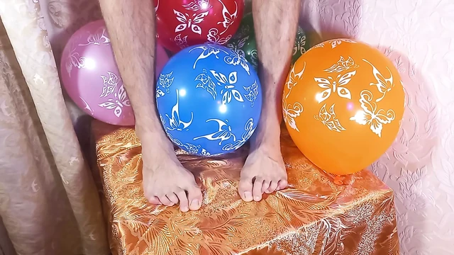 Sweet feet. Latex balls. Your fetish.