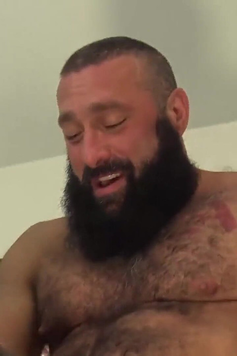 BEARFILMS - Wild bears Alex Tikas and Tony Zuccherd hard fuck Julian Torres