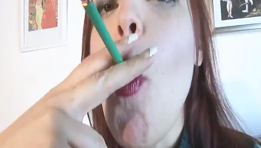 Sigara içerken vuruş