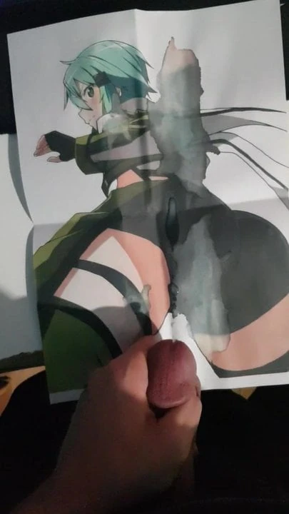 Sao Sinon big sexy ass cum tribute
