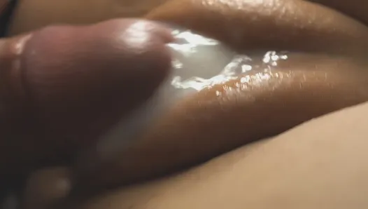 🔥 Pussy fucking close-up & creampie