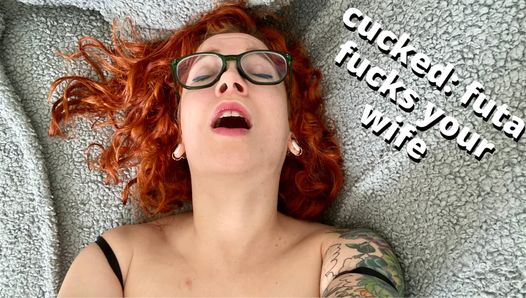 cucked: żona dzwoni do ciebie, podczas gdy zostaje zerżnięta przez wielkiego kutasa futa współpracownika - pełne wideo na Veggiebabyy Manyvids