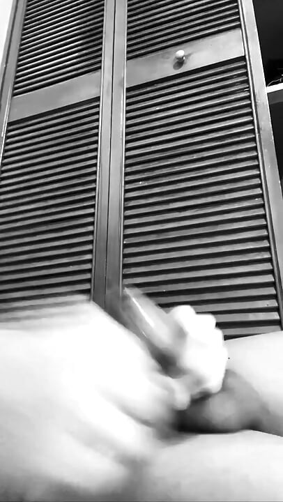 Masked BBC with Glasses and Balaclava Stroking Thick Uncut Black Cock Until Juicy Massive Cumshot Black20one