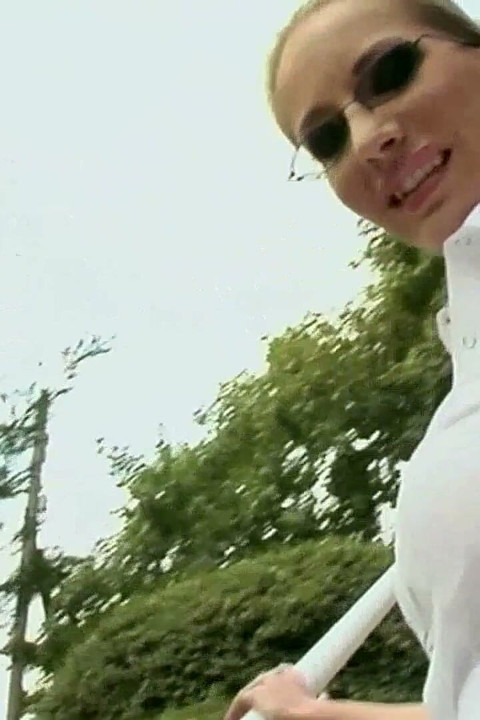 Brunette Gets Double Penetrated and Gangbanged by Multiple Cocks