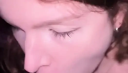 Horny Angel Fucks Like Devil - Deepthroat, Cowgirl, Missionary POV Cumshot
