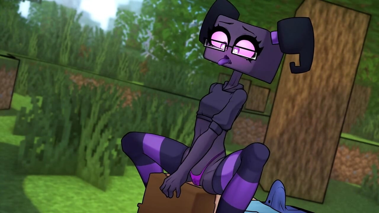 Minecraft เงี่ยนหัตถกรรม - ตอน 14 - หี Endergirl โดย Loveskysanhentai