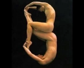 A Man and a Woman - Alphabet of two Nudes