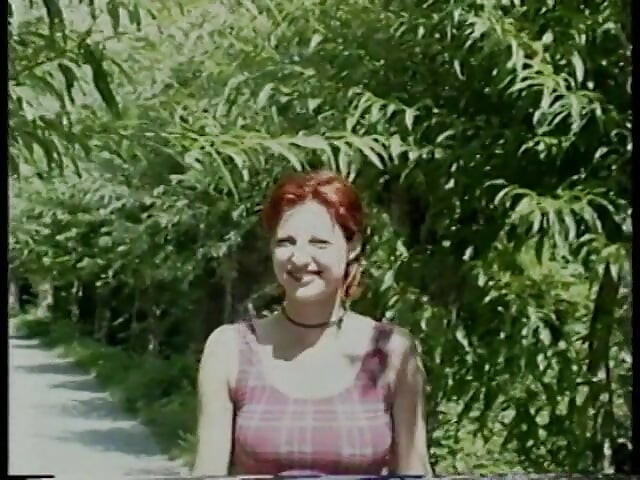 Redhead MILF for first time on cam