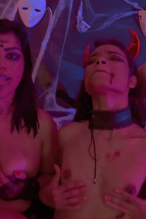 Invocação Do Mal: Safadinhas Chamam a Morte E O Capeta Pra Levar Gozadas