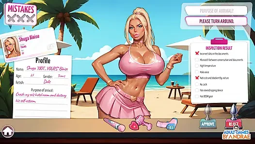 Ep7: Futa Zone: Lewd Control - Sarah Argo Spotlight in Day 7 Gameplay