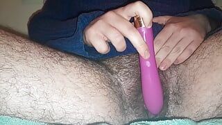 ftm trans guy fucking his pussy so hard he squirts - multiple orgasms!!