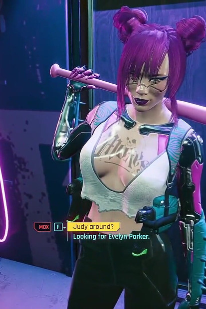 Cyberpunk 2077 Venerina Seks Scena Porno Igra