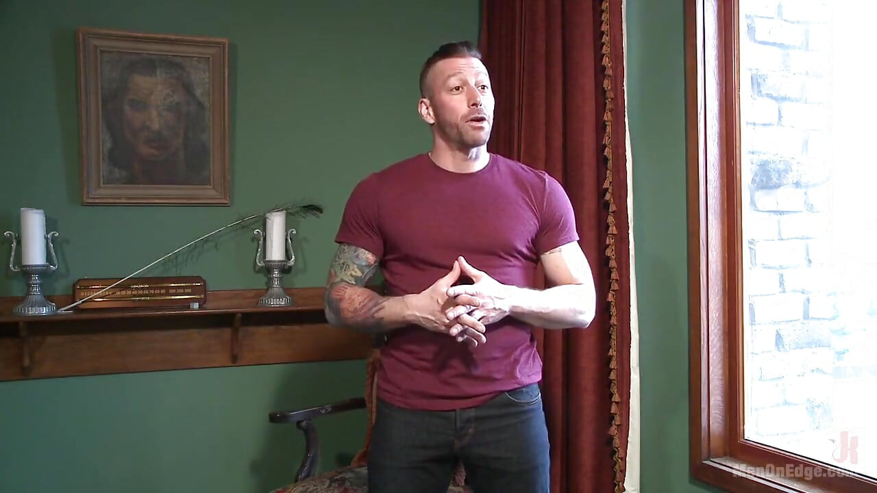 Hot Kinkmen Fan Gets the Full Treatment as He's Bound & Aching to Cum