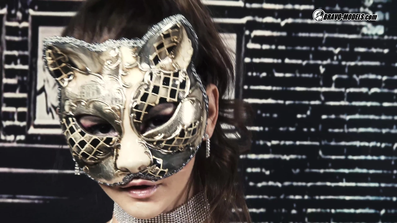 417- Kitty Venice Maske kostümü olarak Adele Tek boynuzlu at