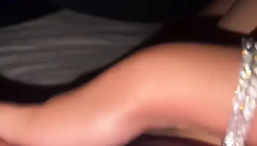Don't look underneath. The sheets, hidden young girl with fingers, wet in orgasm, innocent and intense.