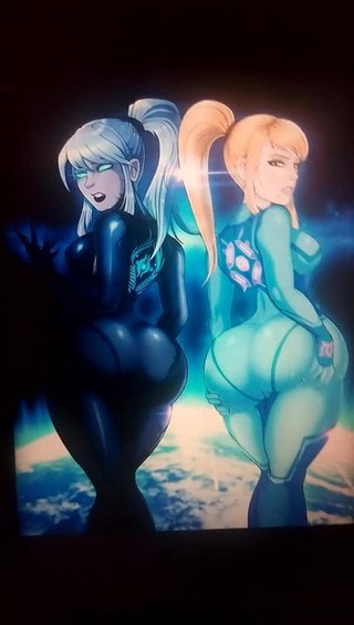 Samus and Dark samus Sop