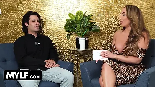 Thick MILF Richelle Ryan Breaks in a Brand New Stud and Takes His Young Cock