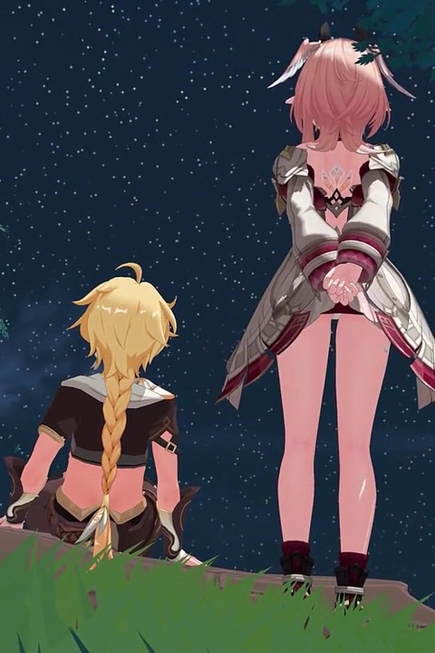 Genshin Impact - Linnea Outdoor Sex with Aether - Hentai 3D Animation