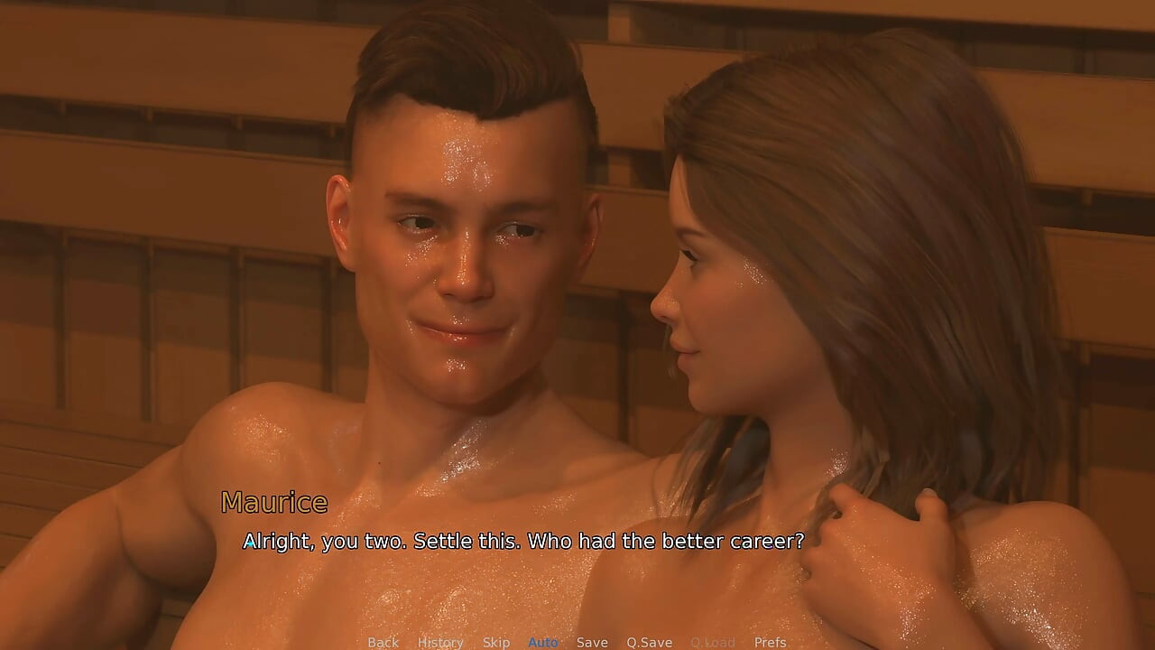 Teb 23 - Cuckold Boyfriend Encourages Kathryn to Take Double Penetration with Big Bbcs in the Sauna
