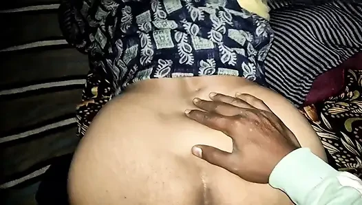 Let Night Sex With Stepsister Resting on Bed