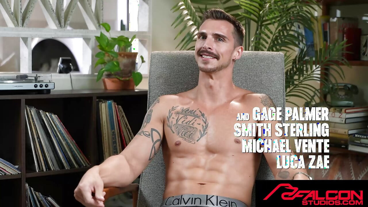 FALCON STUDIOS - Muscle Jock Newbies Smith Sterling & Luca Zae's Falcon Anal Debut