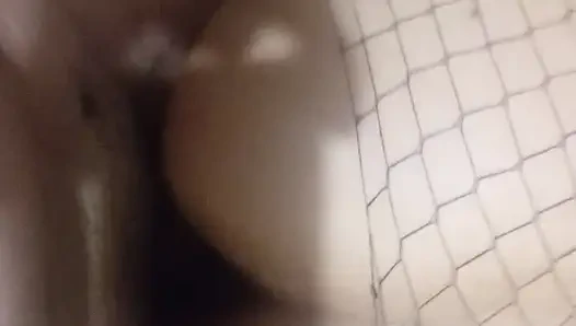 Blowjob and taken on her back before bed