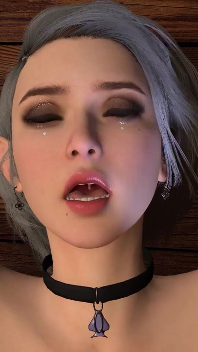 Gorąca blondynka elf z dużymi piersiami ma fetysz bondage | Klip 1