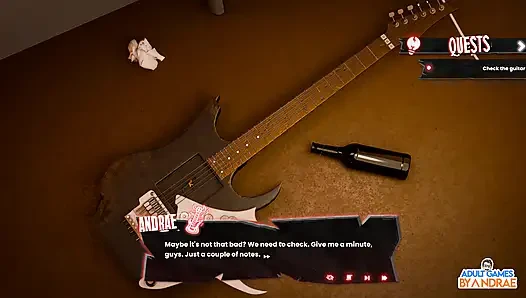Sex, Sin & Rock'n'roll Gameplay Part 1 - Van Crash, Motel Stop & a Strange New Beginning
