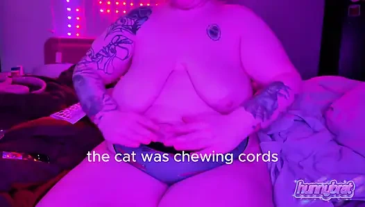 Большие сиськи намазали маслом и наклеили наклейкой