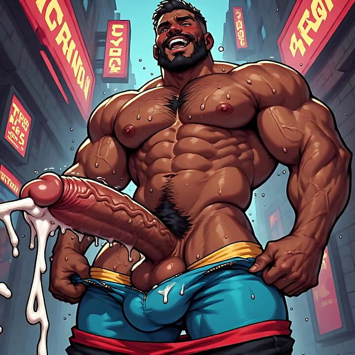 Cock Cumming Ai Art