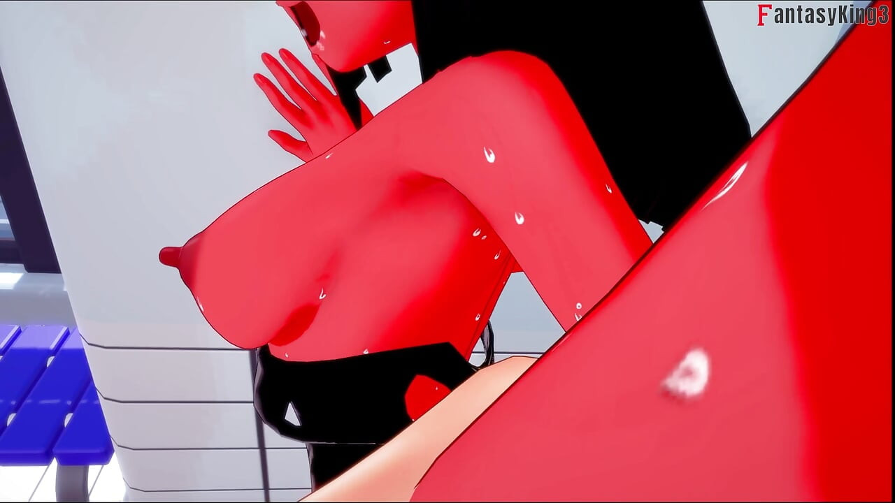 Meru, a succubus bikini sexo quente