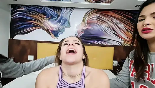Meludah gang bang pesta ludah ekstrem