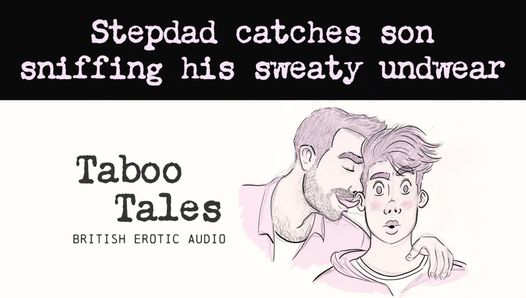 Erotická audio fantazie: britský nevlastní otec chytí svého syna
