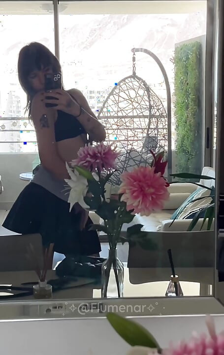 Young Trans Solo in Room