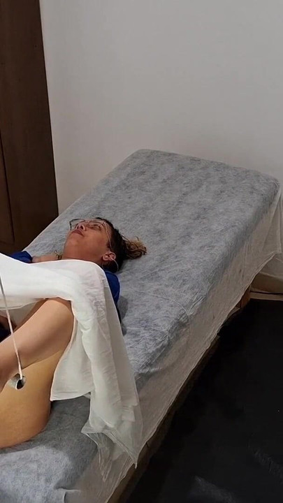 Emotional moment from "gynecologist takes advantage of patient's arousal and naivety to fuck her"