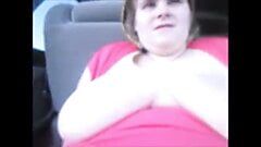 Wife Fucks Strangers In Car And Takes Massive Pussy Creampie