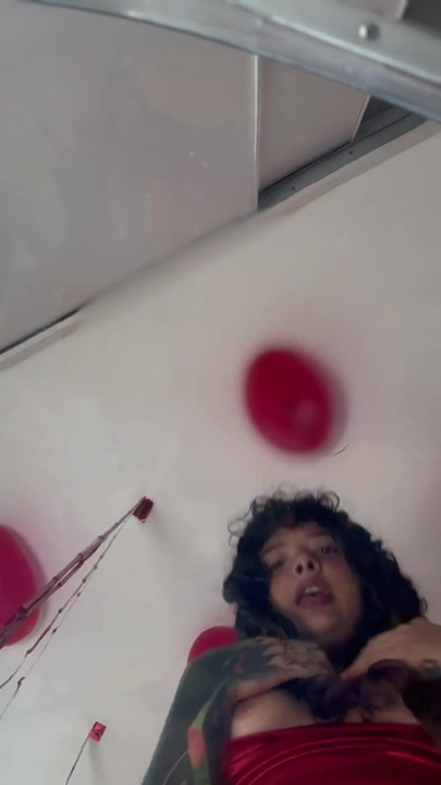 I Sit in the Transparent Chair and Fart for You