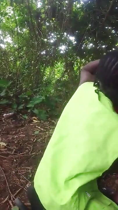 Meet Him on a Good Day in the Bush