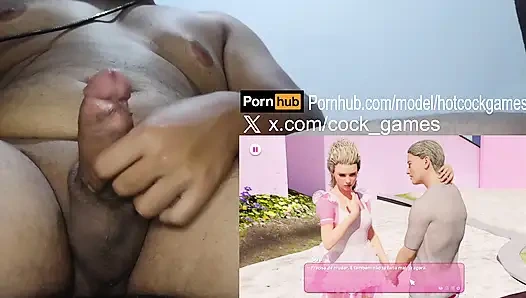 Barbara Секс История Часть 2 Зрелая блондинка в бикини соблазняет ступнями мужчину на кухне - провокационный отказ в ногами