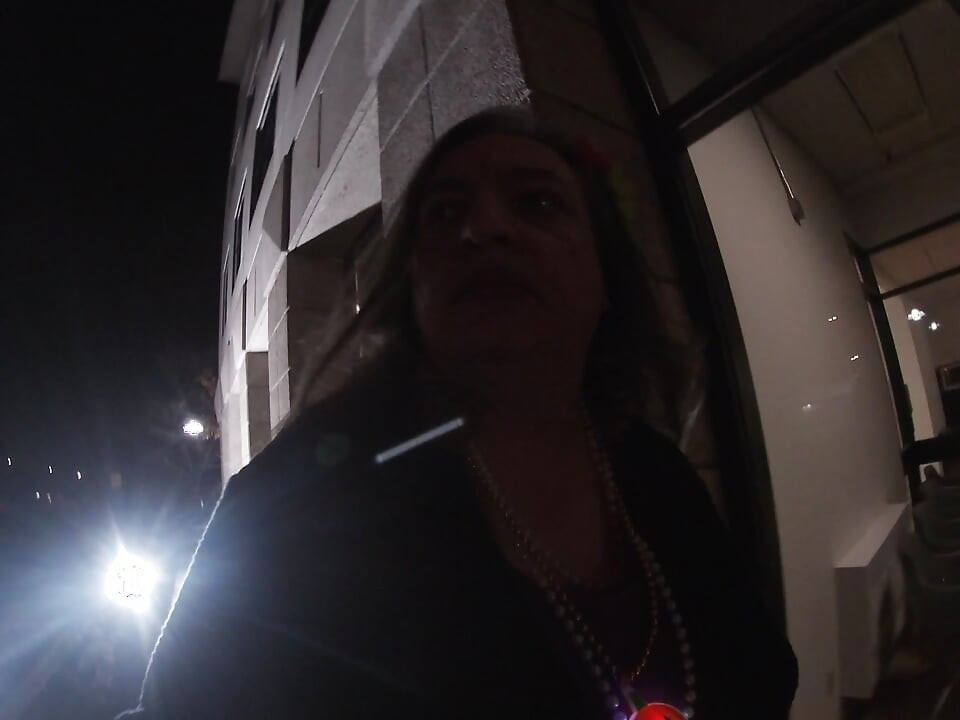 Mature Dirty Sissy CD went outdoors at night for a great public orgasm.