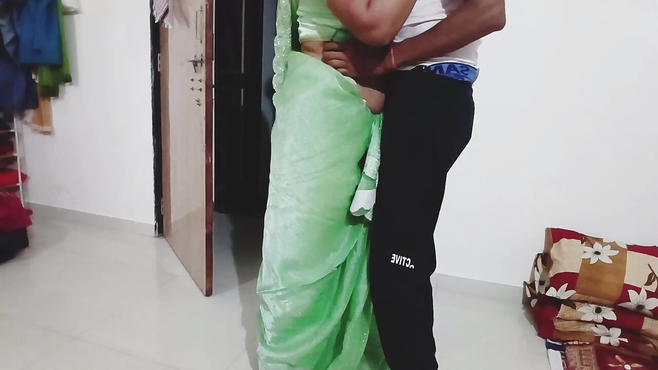 My husband's elder brother was shaking his in his room, I couldn't resist, I went to his room and I had a lot of fun.
