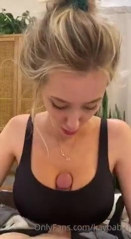 Big tits masturbation