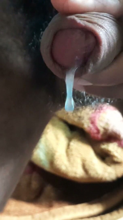I fisted a lot of water out of my long cock | Clip 3