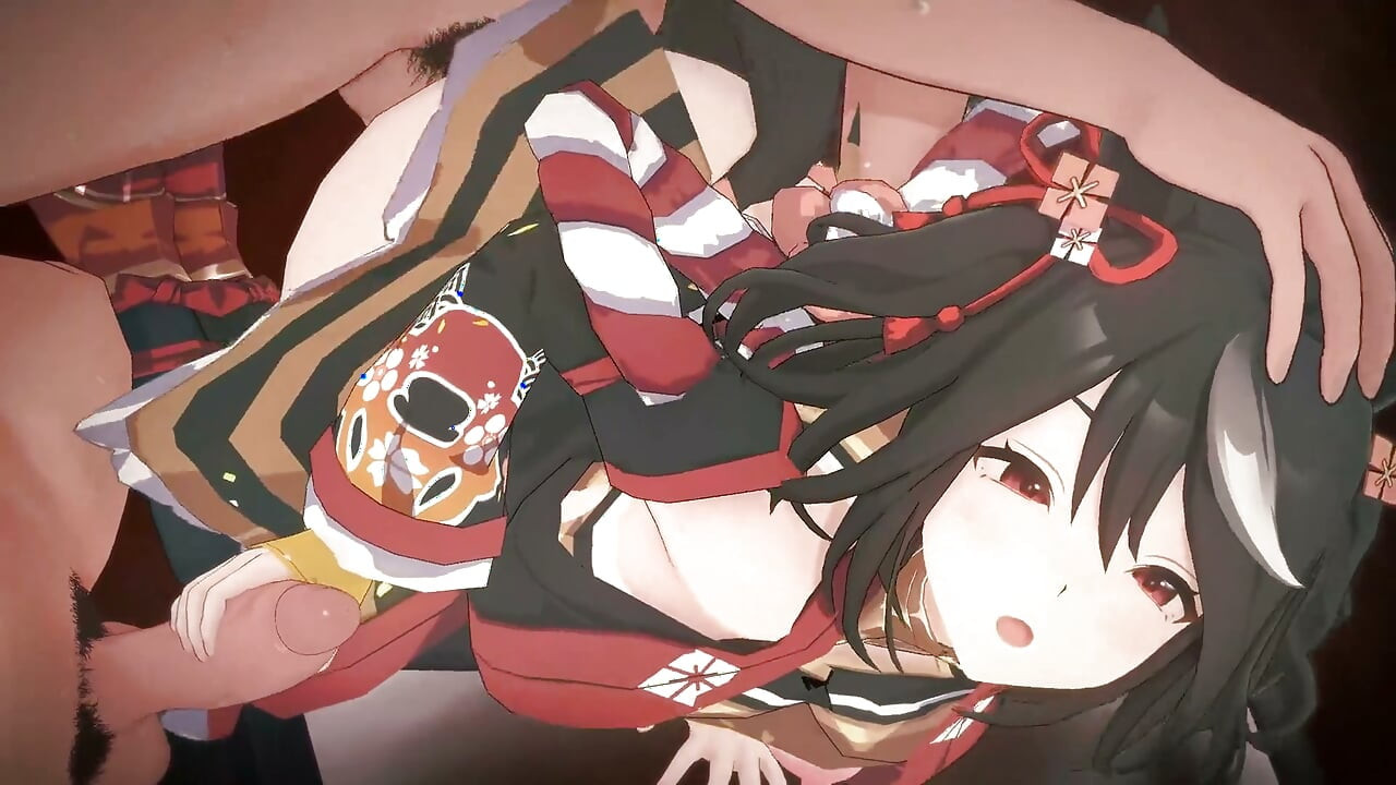 Uma musume - Kitasan Black saamoohik chudaee seks - 3di hentaee enimeshan