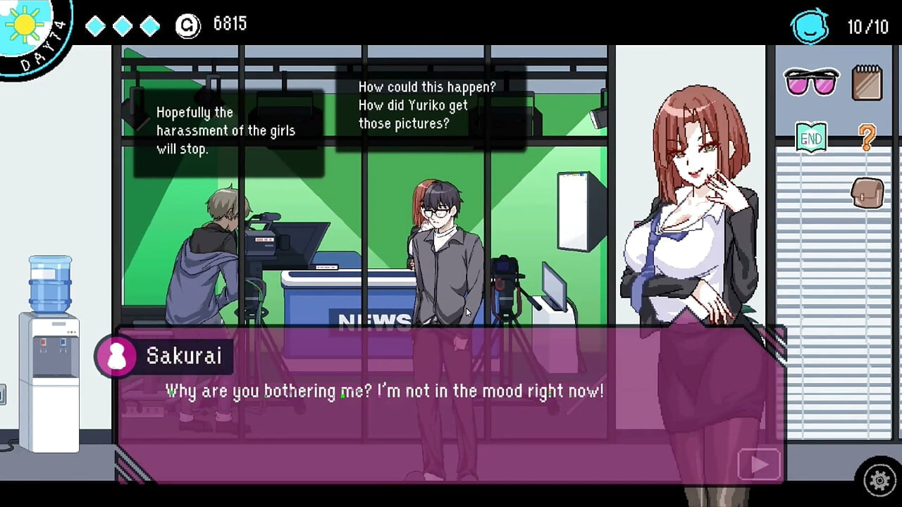 Hentai Game – TV Station Hentai Sex Scenes (TV Anchor, Bus Stop Lady, and Office Clerk Heroines) - The Censor