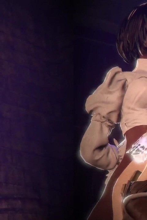 2B-2P X Sophitia Podijeljeni Ekran (futa Shemale)