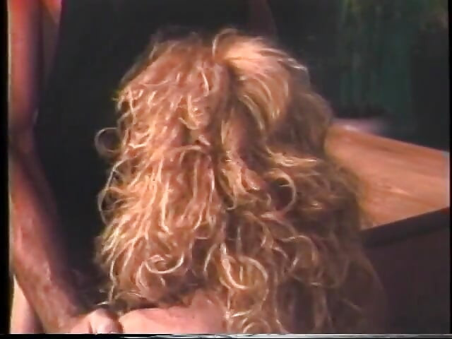 Hot blonde gets bent over and banged from the back by rocker