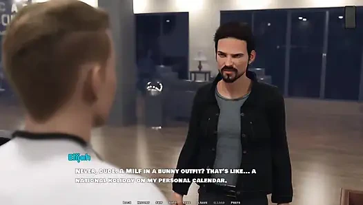 Obsesi tante seksi #05 dengan baju kelinci seksi