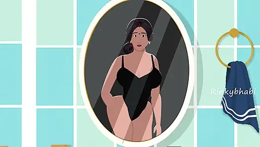 Индийскую дези бхабхи жестко трахнул ее шурин